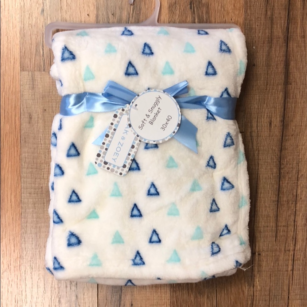 Zak & Zoey Soft & Cuddly Baby Blanket NWT